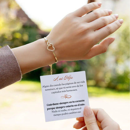 PULSERA CORAZON INFINITY