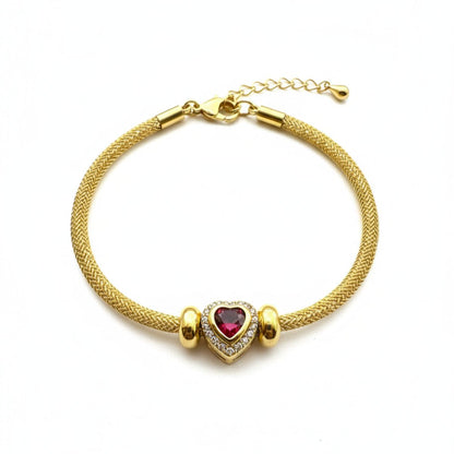 Pulsera Corazón Eclat - La Declaración Silenciosa de una Mujer Imparable.