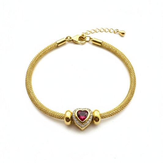 Pulsera Corazón Eclat - La Declaración Silenciosa de una Mujer Imparable.