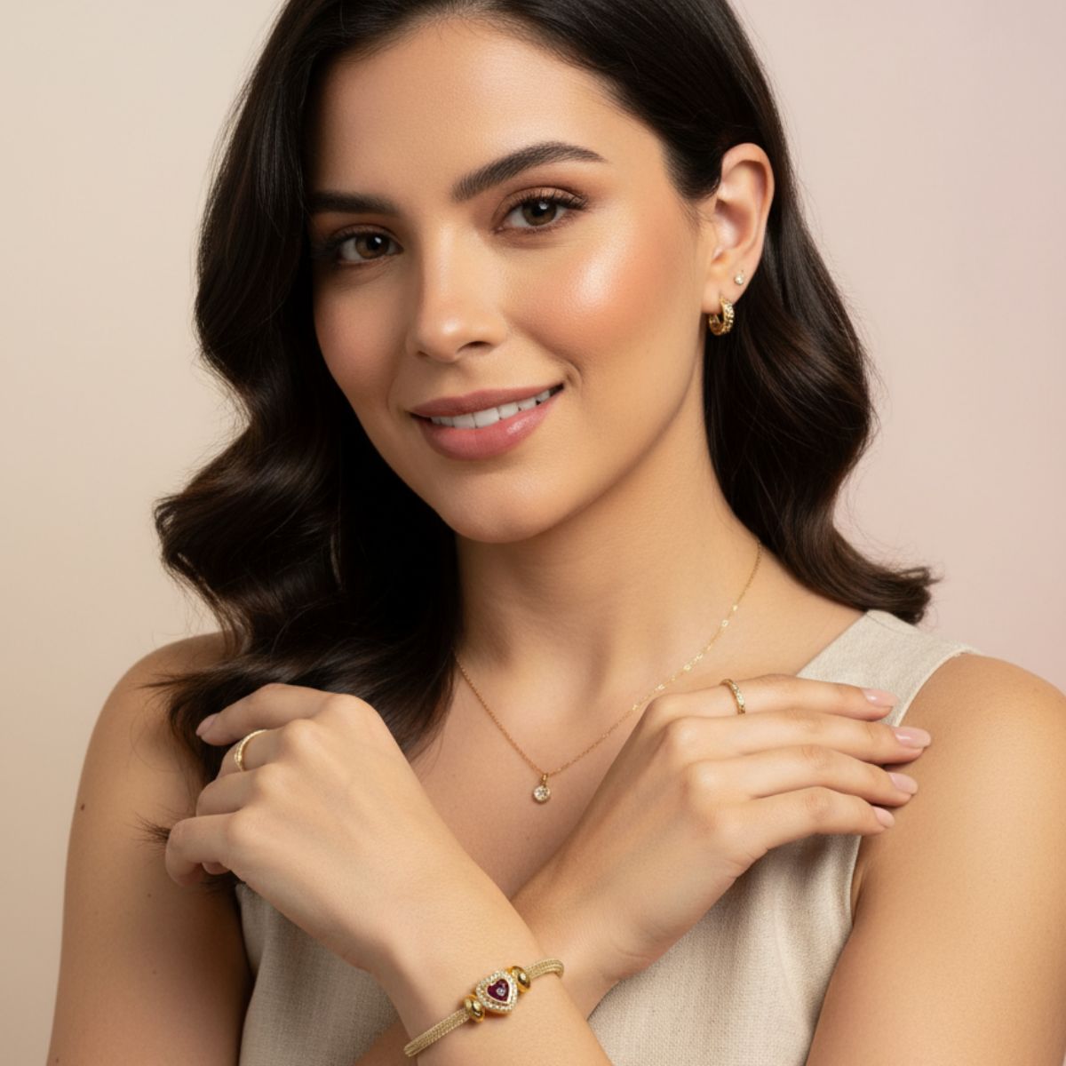 Pulsera Corazón Eclat - La Declaración Silenciosa de una Mujer Imparable.