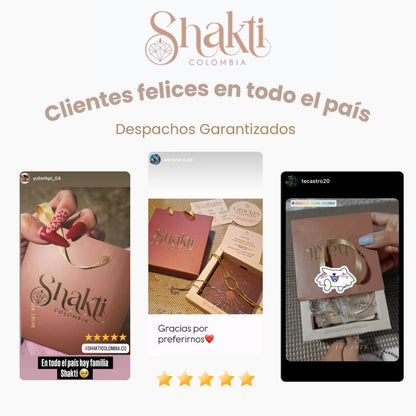 PAR DE PULSERAS NUDO ETERNO - TÚ Y YO + caja + tarjeta GRATIS®🎁