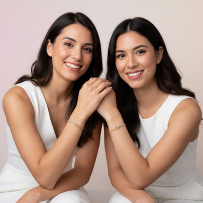 Pulseras Tu Y Yo 2X1 Amigas + Caja + Tarjeta Gratis 🎁🫰🏻